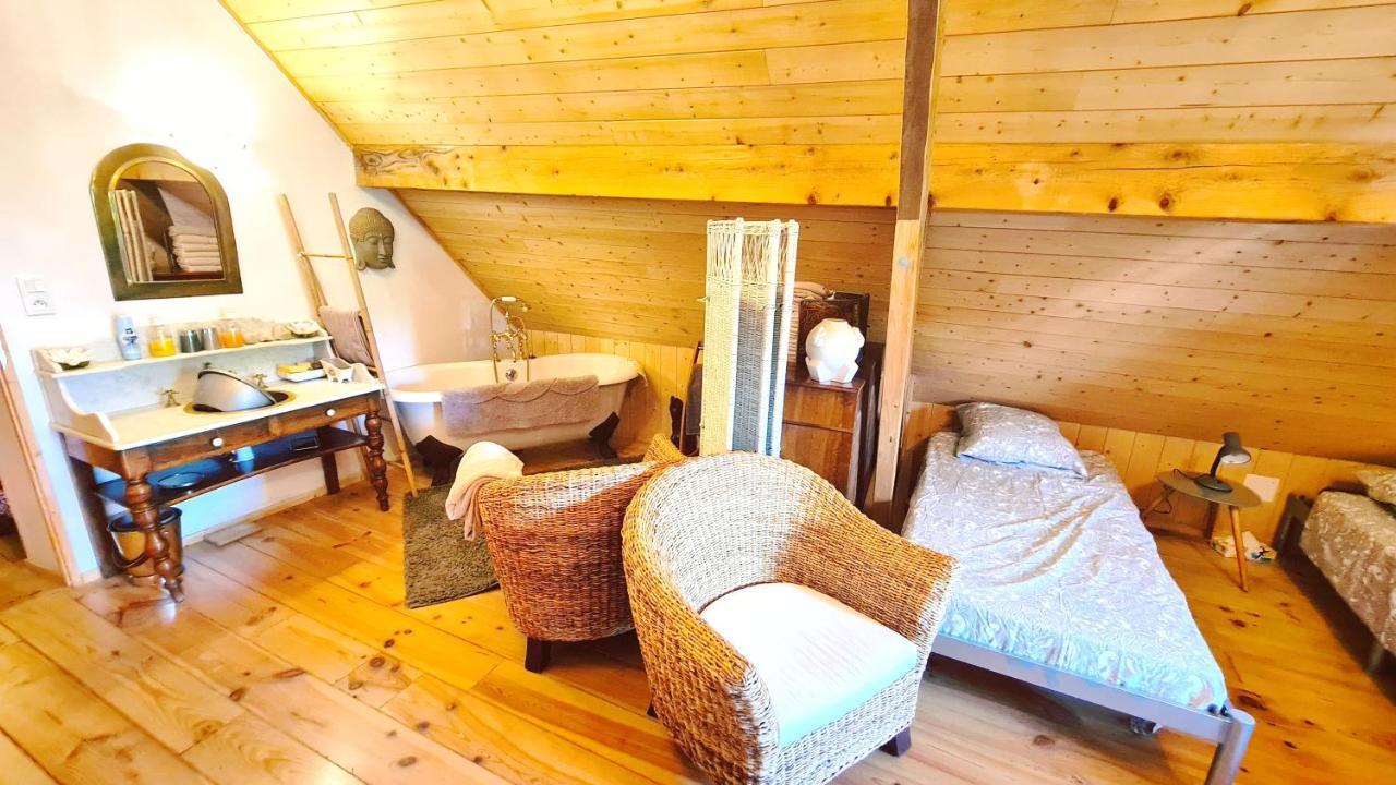 Le Doux Nid Bed & Breakfast Chanaz Ngoại thất bức ảnh